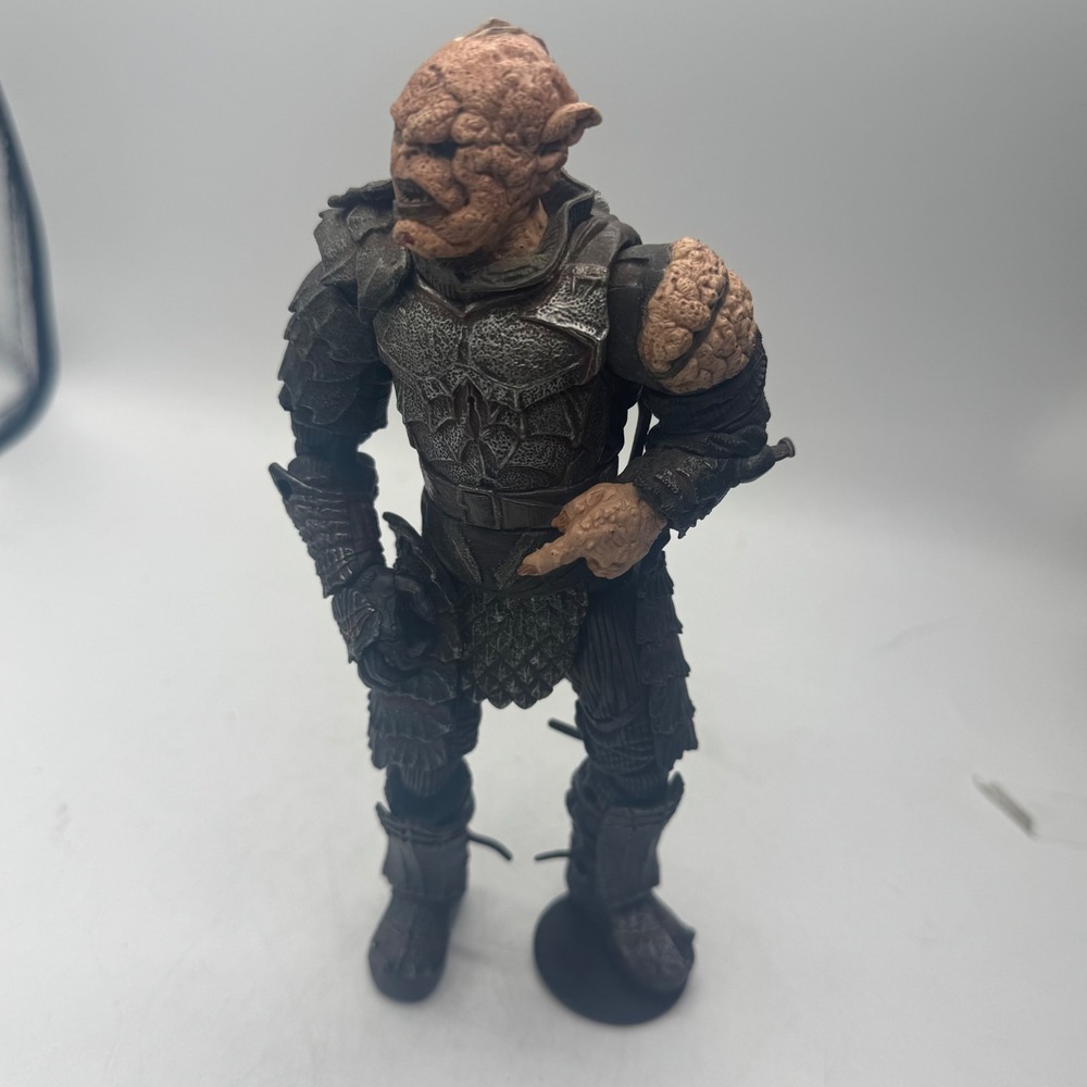 Lord of the Rings Lurtz Action Figure Toy Biz LOTR Orc Collectible *NO SWORD*